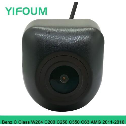 YIFOUM HD Car Front View Parking Positive Logo Camera For Mercedes Benz C Class W204 C200 C250 C350 C63 AMG 2011-2014 2015 2016