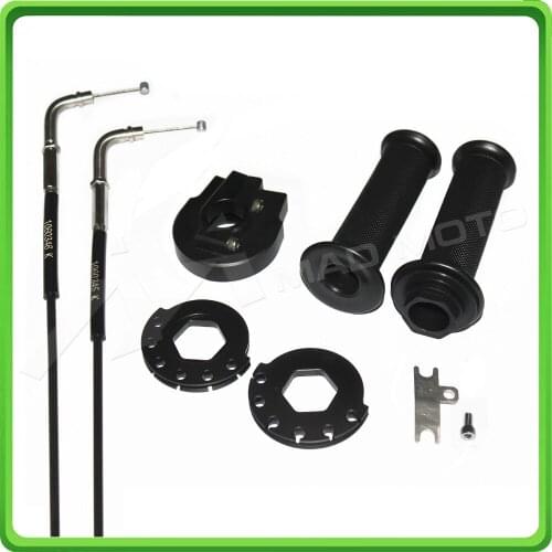 Quick Action Throttle Complete with Cables Kit For Kawasaki Ninja ZX10R ZX-10R 2008 2009 2010 Push Pull Throttle Assembly