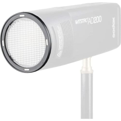 AK-R13 Diffuser Plate Compatible with Godox V1 Flash Series V1-S V1-C V-1N use with Godox H200R Round Flash Head AD200 Pro AD200