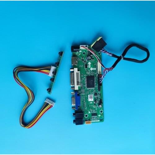For B125XW01 V0/B125XW02 V0 VGA HDMI-compatible Controller kit 12.5" Panel DVI LVDS LCD LED Driver board Card 1366X768