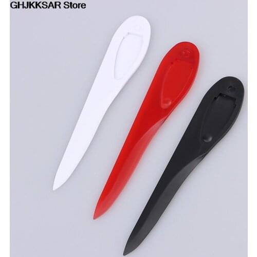 HOT 3Pcs Point Tuner Seam Creaser Creases Sewing Tool Plastic Sewing Mark Turner