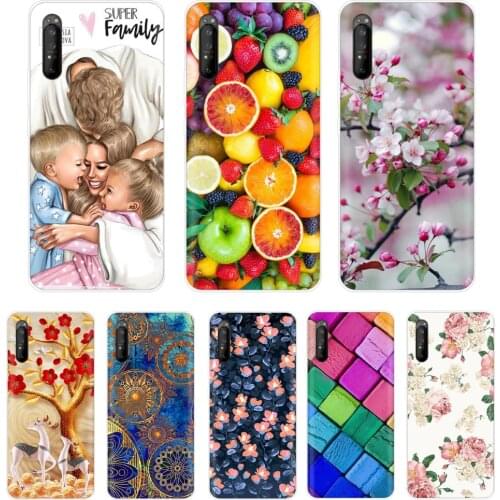 For Sony Xperia 1 II Case Soft Silicone Coque Clear TPU Protective Back cover case for Sony Xperia 10 II 1 ii phone shell bumper