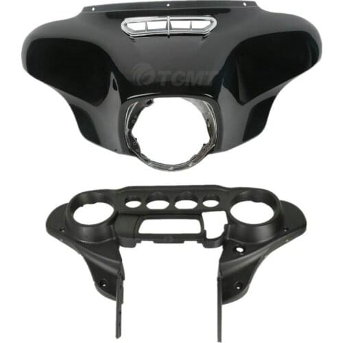 Motorcycle Front Batwing Inner Outer Fairings For Harley Touring Electra Glide Street Glide Ultra Limited Tri Glide 2014-2019