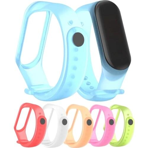 Strap For Mi band 4 5 6 miband4 miband5 miband6 Replacement Silicone Bracelet watchband For Amazfit Band 5 For xiaomi band 6 5 4