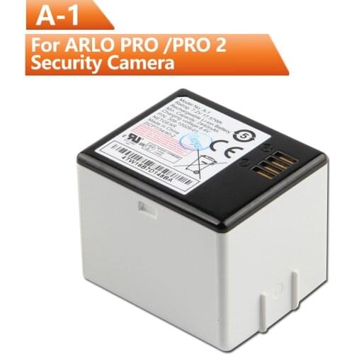 Replacement Battery A-1 For ARLO PRO /PRO 2 Security Camera VMA4400 VMS4230P NETGEAR Authentic Battery 2440mAh