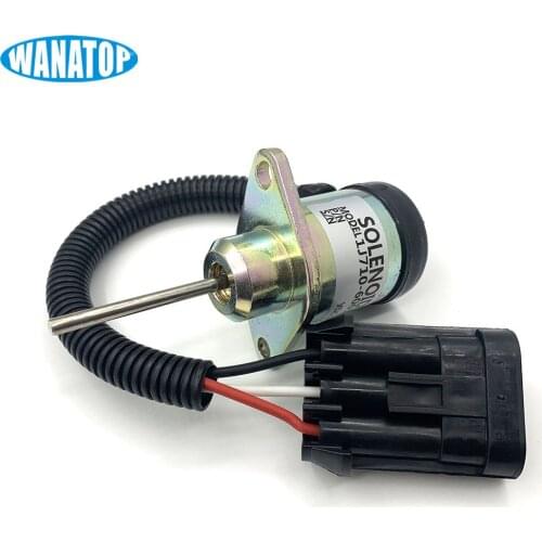 Kubota V2607 Solenoid 1J710-60011 for Bobcat Skid Steer
