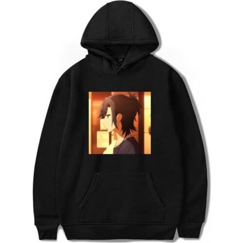 Horimiya Anime Hoodie Man Women Grunge Miyamura Printed Pullover Fashion Sweatshirt Oversized Unisex Clothing Kpop Tops Harajuku