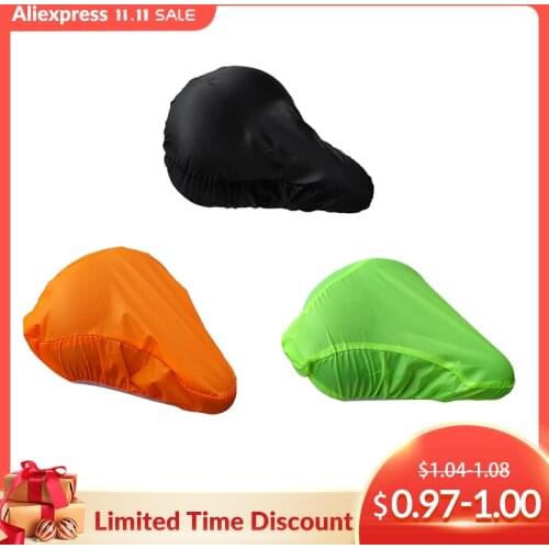 Waterproof Seat Cover Dust Resistant Bicycle Adjustable Saddle Protector to Fit Most Seats, Protection Against