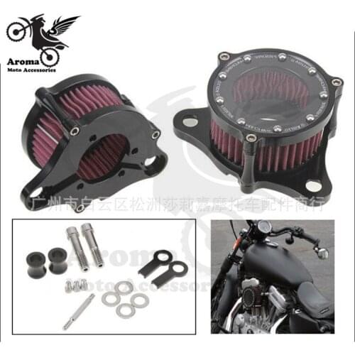 Top quality professional Modified accessories motorcycle air filter for harley air filter Sportster XL883 1200 moto air cleaner
