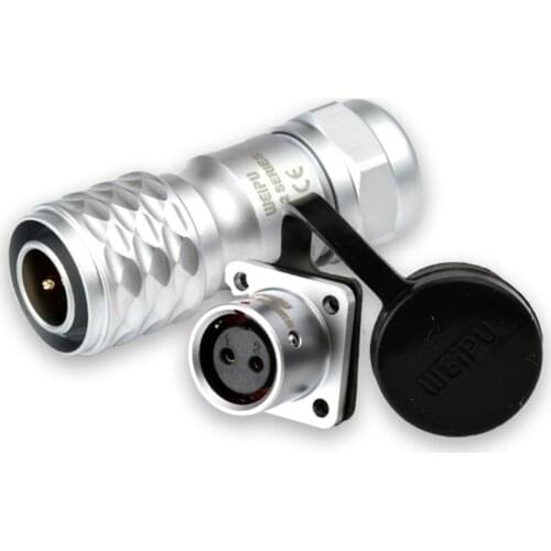 WEIPU SF12 SF1210/P+SF1213/S Waterproof Aviation AC Power Connector M12 2 3 4 5 6 7 9 Pin Metal Adapter LED Precision Instrument