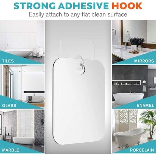 Anti-drop Anti-fog Mirror Travel Bathroom Shaving Mirror Anti-fog Makeup Mirror