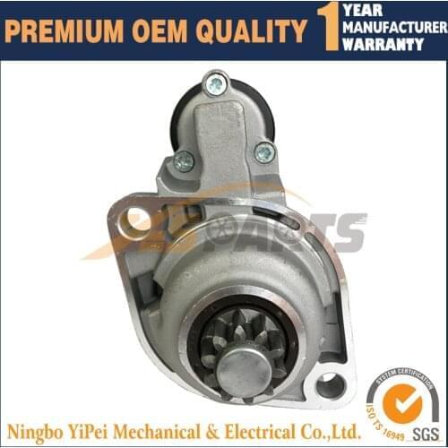 12V LRT00179 02A911024X 95VWCC 4022174 4030671 New CAR Starter for VW 1.9L