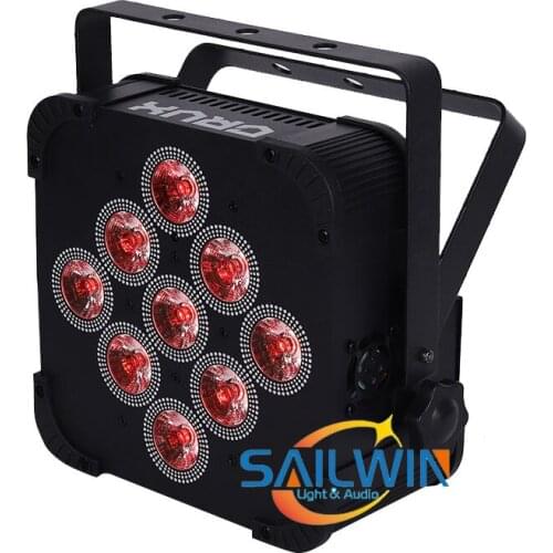 4X LOT STOCK 9X18W 6in1 RGBAW UV Battery Powered Wireless LED PAR Light DJ Stage Lighting