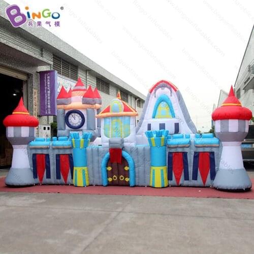 Free shipping 8X1.8X3.5 meters inflatable castle for Chidrens Day decoration customized blow up naughty castle for party toys
