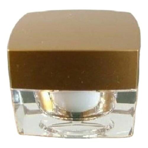 5g acrylic gold cream jar