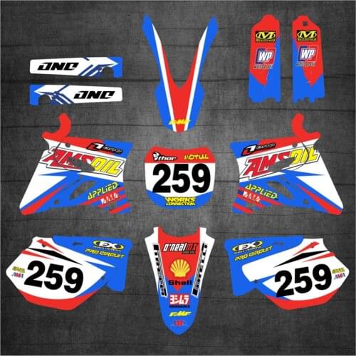 Motorcycle Graphics Decals STICKERS For YAMAHA YZ125 YZ250 2014 13 2012 2011 2010 2009 2008 2007 2006 2005 2004 2003 2002 YZ 125