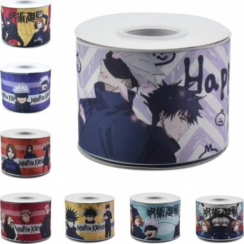 HSDCraft Free shipping 50 Yards/Roll HT Printed Grosgrain ribbon for diy Hair Accessories