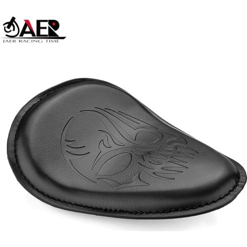 JAER Vintage Solo Slim Seat Mount For Harley Sportster Bobber Chopper Custom 883 1200XL Sportster Yamaha Kawasaki