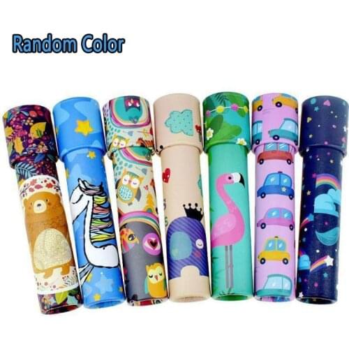 Classic Toys Kaleidoscope Rotating Magic Colorful World Toy For Children Autism Kids Puzzle Toy Gift Color Random Size S L