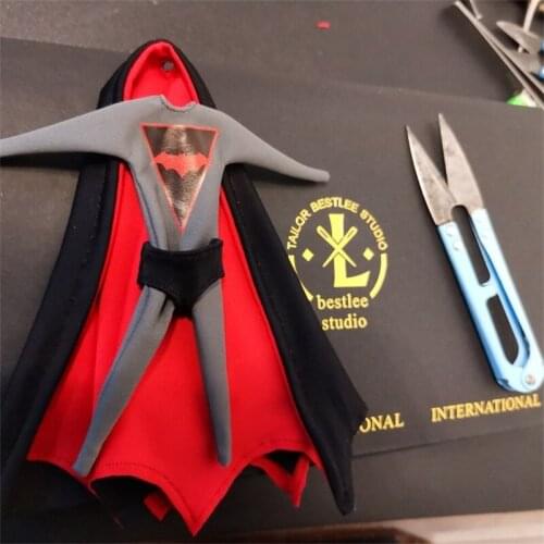 Best Sell Scale 1/12th The Darker Knight Tights/Shorts/Wire Cloak For Mostly 6inch Doll Figures Accessories
