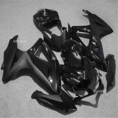 Injection mold Full Fairing kit for SUZUKI GSXR600 750 08 09 GSXR600 GSXR750 GSX-R600 750 K8 2008 2009 black ABS Fair