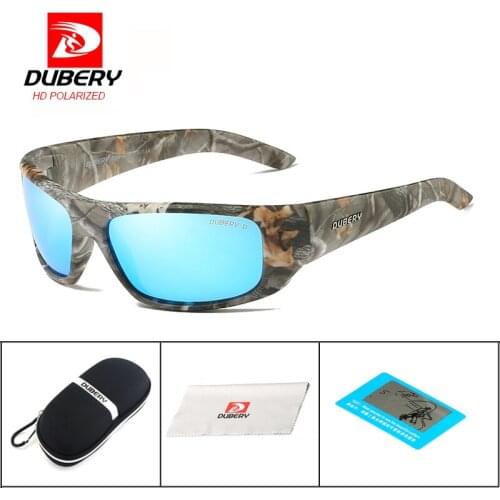 DUBERY 2020 Mens Polarized Sun Glasses Aviation Driving Square Shades Men Retro Sport gafas de sol de los hombres