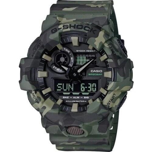 CASIO GA 700CM 3ADR 100% original official certified shock men sports watches G style big dial digital waterproof watch male