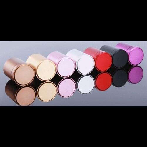 New Airtight Smell Proof Container Quality Stainless Steel Mini Tea Cans Herb Stash Jar Tea Coffee Storage Box Tea Caddies Box