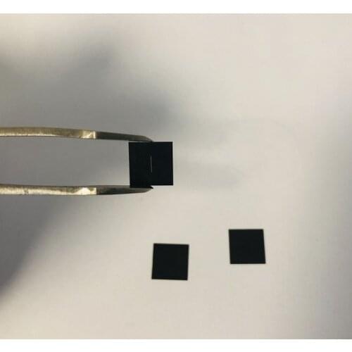 Optical stainless steel slit blackening size 8*8mm slit length 3mm slit width 50 microns thickness 0.1mm