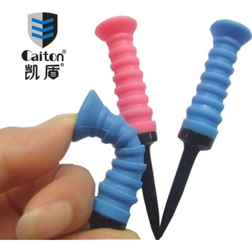 Golf tees Length 83mm rubber Elastic tee Low resistance 3pcs in box Golf Tee