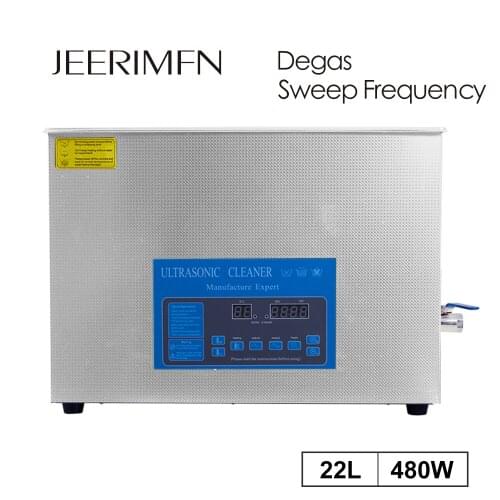 40KHz Ultrasonic Cleaner 22L Digital Degas Gear Lab Engine Carbon Ultrason Washer Machine Chain Cutters Circuit Board Cleaning