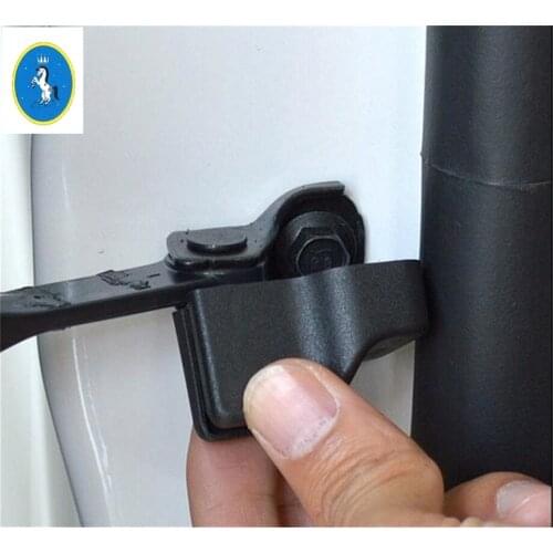 Yimaautotrims Inner Car Door Stop Rust waterproof protector cover 4 Piece / Set Fit For Toyota Prado Fj120 Fj150