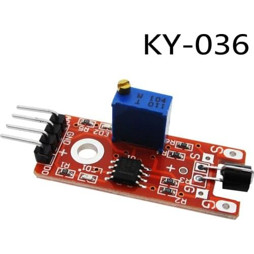 10pcs Metal touch sensor module KY-036 Human Body Touch Sensor 100