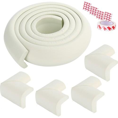 2M Baby Safety Corner Protector +4pcs Corner Guads Children Protection Furniture Corners Angle Protection Table Child Safety