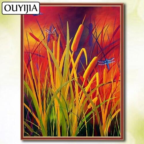 Butterfly Bird Dragonfly Animal 5D DIY Diamond Painting Full Square OUYIJIA Diamond Sale Picture Of Rhinestone Mosaic Embroidery