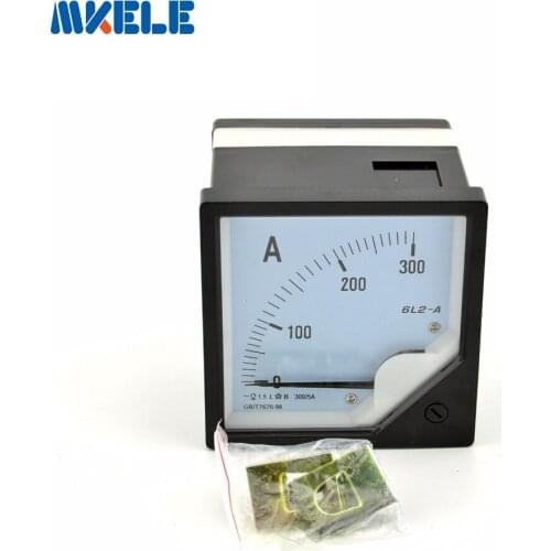 AC 6L2(300) Analog Panel Ammeter Current Ampere Meter Pointer Test Ampermeter Diagnostic-tool Doesn't Need Shunt Brand