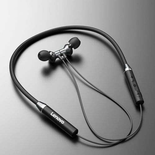Lenovo HE05 Wireless Headsets Sport Earphone Magnetic Hanging Bluetooth 5.0 Neckband Wireless headphones IPX5 Waterproof Headset