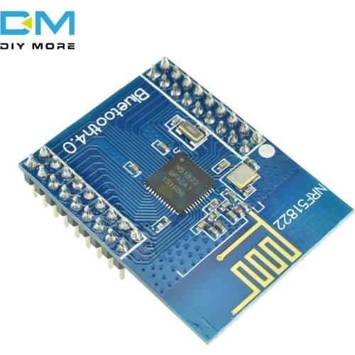 NRF51822 CORE51822 BLE4.0 Wireless Module Bluetooth4.0 Communication Board RF Transceiver Controller Antenna SPI I2C UART 2.4GHz