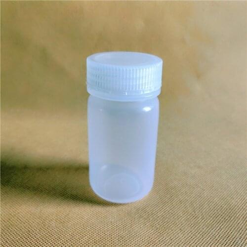 10Pcs 125ml Transparent PP Plastic Chemical Reagent Bottle 125ML Chemistry Polypropylene Sample Bottle