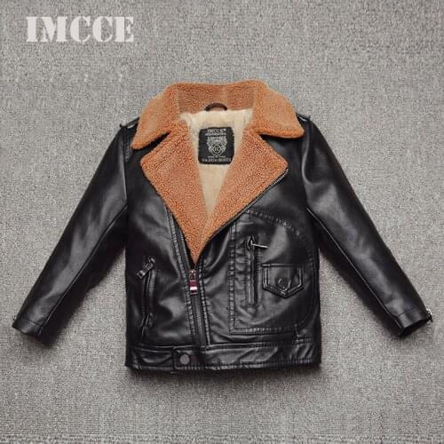 IMCCE Leather Jackets For Girls