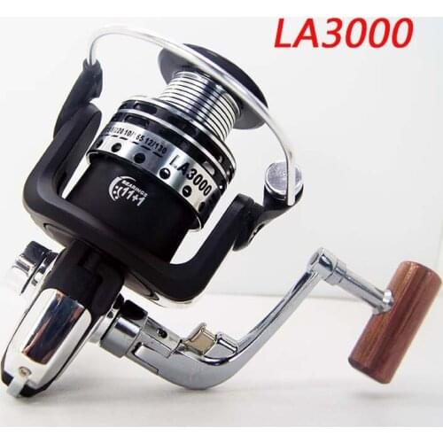Free Shipping Superior Aluminium Spool Spinning Fishing Reel 11+1BB 5.1:1 LA3000A