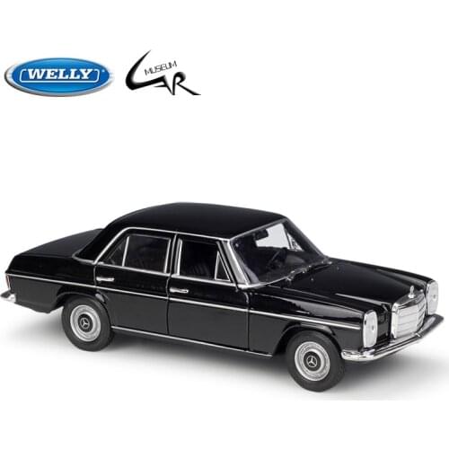 Welly 1:24 Diecast Car Classic Metal Mercedes Benz 220 230SL Model Car Alloy Toy Car Display Kit Crafts Decoration Collection
