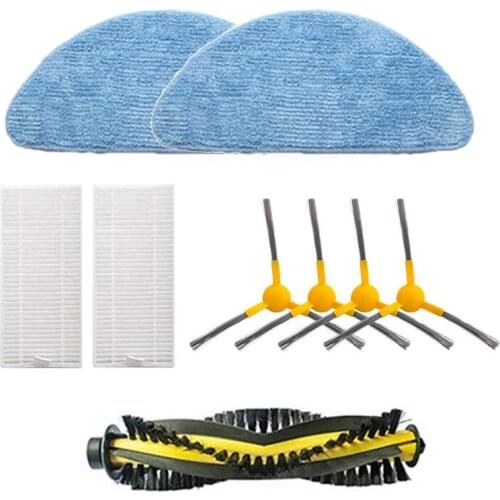 Roller Brush Side Brush Filter Kit for Mamibot Exvac660 Vacuum Cleaner Accessories Filters Cleaning Brushes Replacement