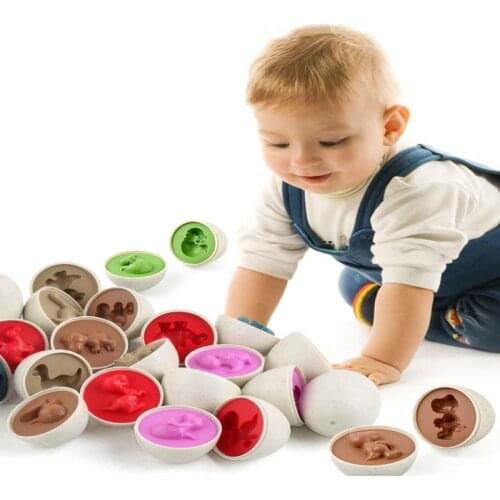 Color Matching Egg Toy Color Recognition Learning Toy Gifts Toddlers Pretend Play Preschool Game Montessori Education Easter Egg