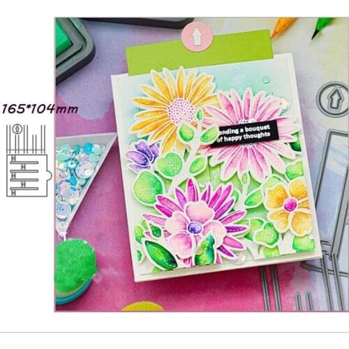 Panalisacraft Sliding Cutting Dies for Scrapbook Gift Card Making Paper Craft Photo Album interactive New Metal Cutting Dies