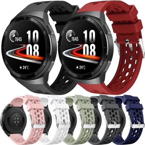 Silicone Watch Strap For Huawei Watch GT 2e GT2e original Smartwatch Band Replacement Official Style Wristband Bracelet Belt
