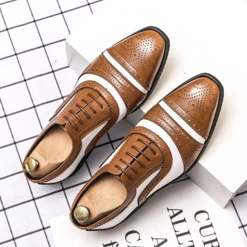 Stylishfashion 2020 lether casual piergitar old brand skin shoes Mens for summer formal oxford man moccasins mens