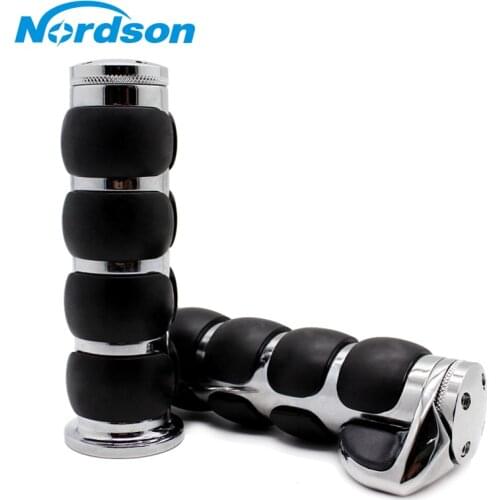 Nordson Universal 22MM And 25MM Motorcycle Handlebar Grips For Harley-Davidson Ducati Honda Suzuki Kawasaki Yamaha BMW KTM