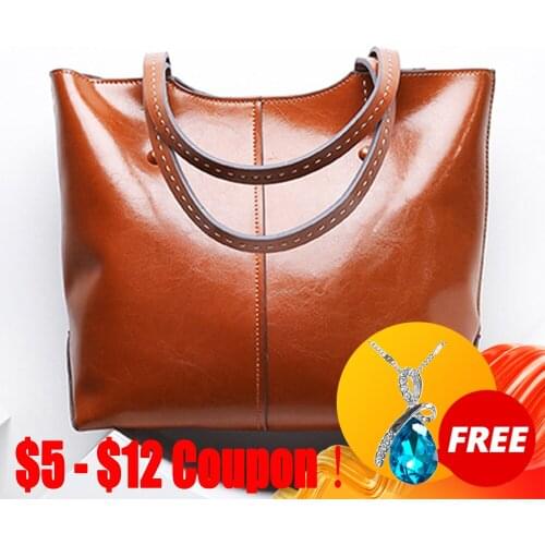 CGA High Quality Shopping Bags For Women Designer Lady Leather Tote Bag Handbag Large Capacity Shoulder Bag Female Purse