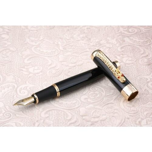 JINHAO 1200 Black Luxurious Business Broad Nib fountain Pens New office Business school writing pen